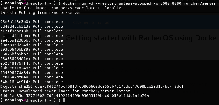 Rancher Server Pull